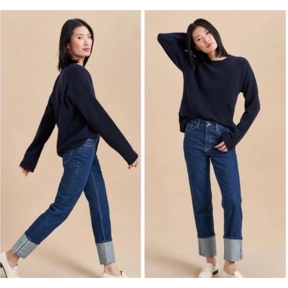 Molly High-Rise Straight Jean NWT 31 Benjamin